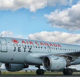 Airbus A319 von Air Canada Jetz: Im Linieneinsatz unterwegs.