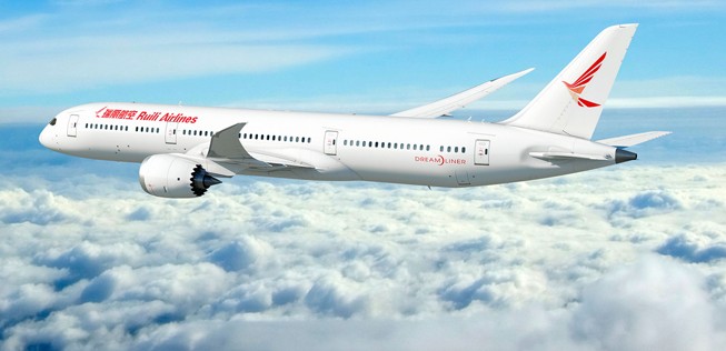 Die chinesische Ruili Airlines (im Bild ein Langsgtreckenflieger) unterzeichnete eine Absichtserklärung zum Kauf von 20 Boeing 737 Max. (22. Juni 2017)