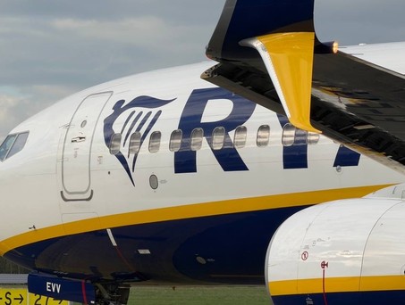 Boeing 737 von Ryanair: Bleibt ohne Starlink-Antennen.