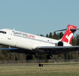 Letzter Flug der Boeing 717 bei Qantas: Es war doch nicht ganz der letzte.