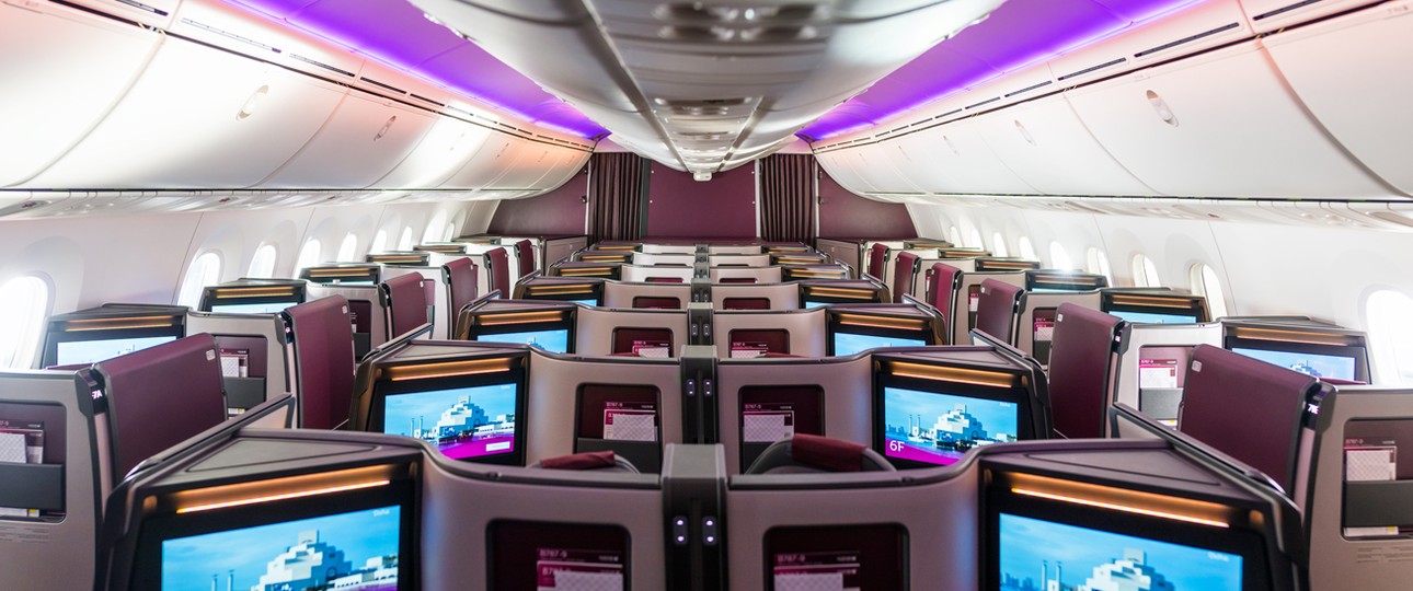 Q-Suite für Boeing 787-9: Insgesamt 30 Mini-Suiten.