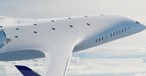 So sieht das Blended Wing Body-Flugzeug von Jet Zero aus. Es soll 2030 eingeführt werden.