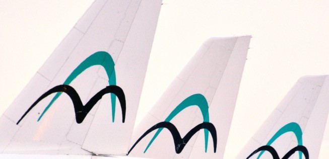Flieger von Air Méditerranée: Nie mehr in der Luft.