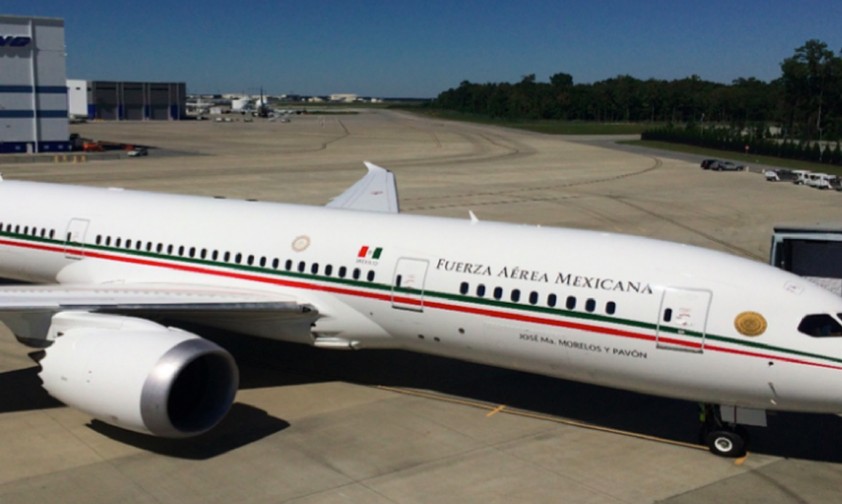 Die Boeing 787 mit dem Codenamen TP-01: Sie transportiert Mexikos Präsidenten und andere wichtige Staatsvertreter.