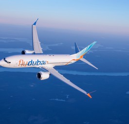 Eine Boeing 737 Max von Flydubai: Airlines müssen vorher Listen nach Israel schicken.