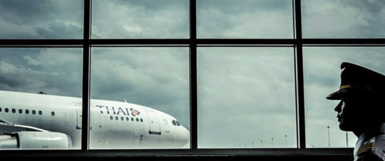 Thai-Flieger: Die Airline bangt um europäische Touristen.