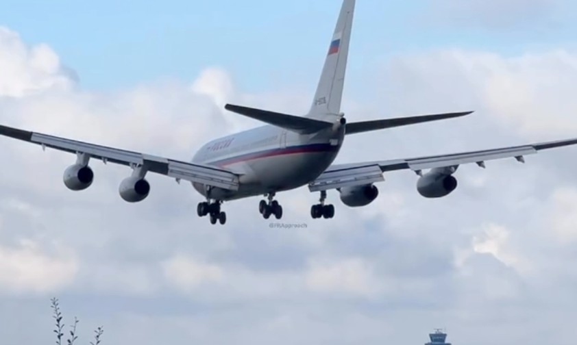 Ilyushin Il-96: Das Flugzeug ist am 16. September in Köln gelandet.