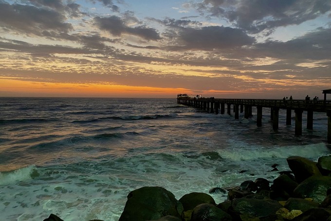 Die berühmte Pier von Swakopmund