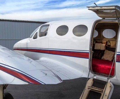 Diese Cessna bringt Verliebte in den Mile-High-Club.