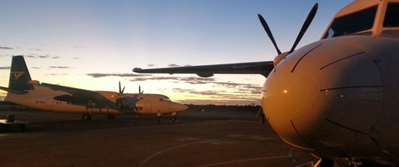 Fokker 50 von Alliance Airlines: Die Fluglinie kooperiert mit Virgin Australia.