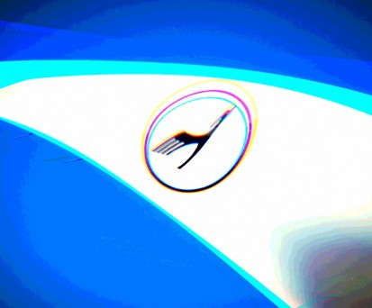 Winglet eines Airbus A350 von Lufthansa: «Krise von bisher nicht gekanntem Ausmaß».