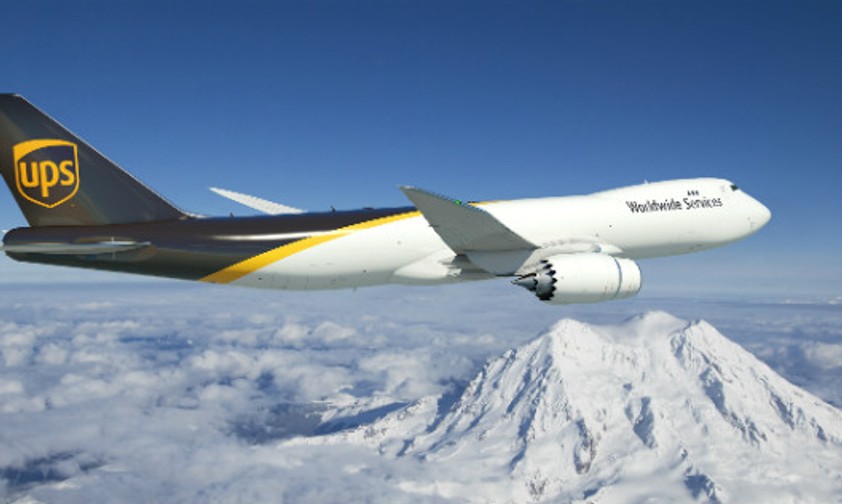 Boeing 747-8F in den Farben von UPS: