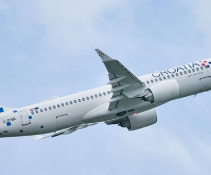 A220-300 von Croatia Airlines: Die Fluglinie setzt auf vier A220-300.