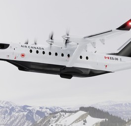 Die ES-30 in den Farben von Air Canada: Die Airline will 30 ...