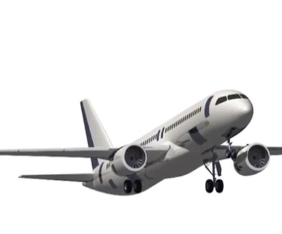 Auf Visualisierungen ist ein zweistrahliger Jet mit modernem Design zu sehen. Er soll Iran 150 heissen.