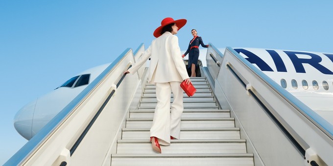 Eleganz und Stil - das bietet Air France bei La Première. Nicht jeder Gast wird aber so elegant und stilvoll daherkommen.