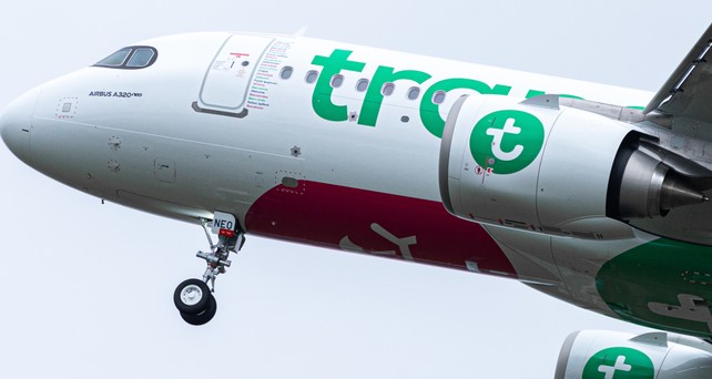 Flugzeug von Transavia: Wird nicht nach Belgrad fliegen.