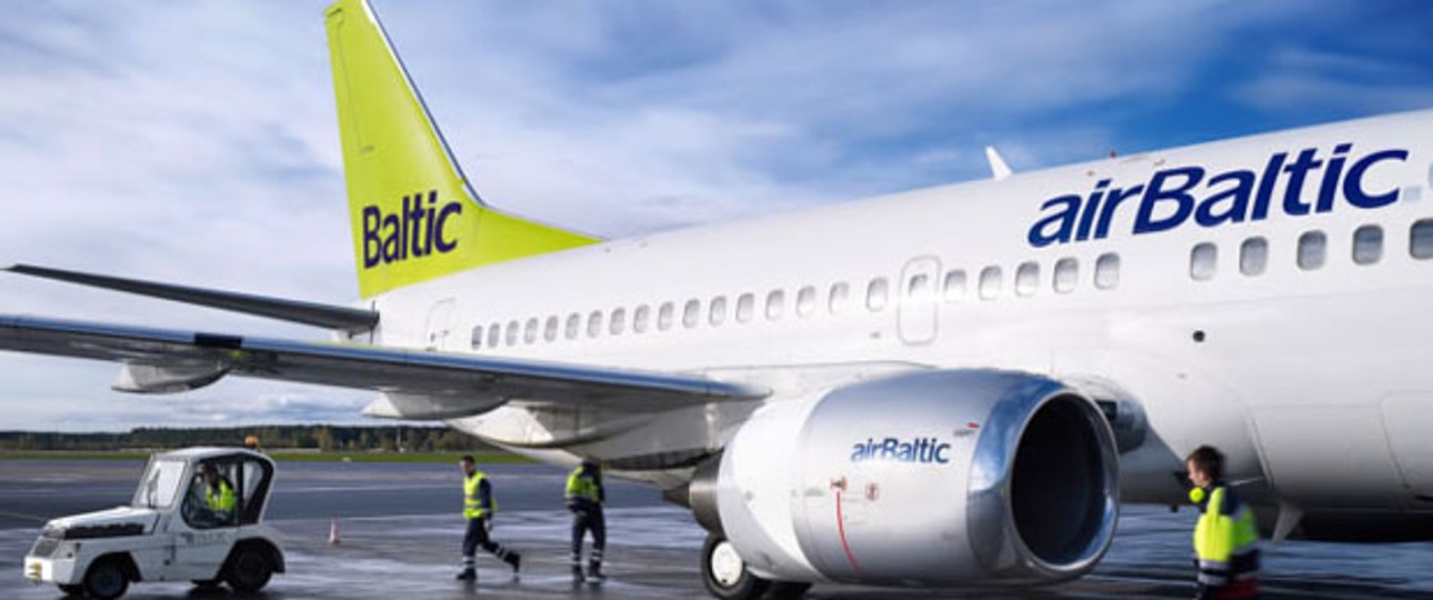 Warum einige Flieger am Boden blieben, verriet Air Baltic nicht.