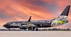 Der neue Star-Wars-Flieger von Alaska Airlines.