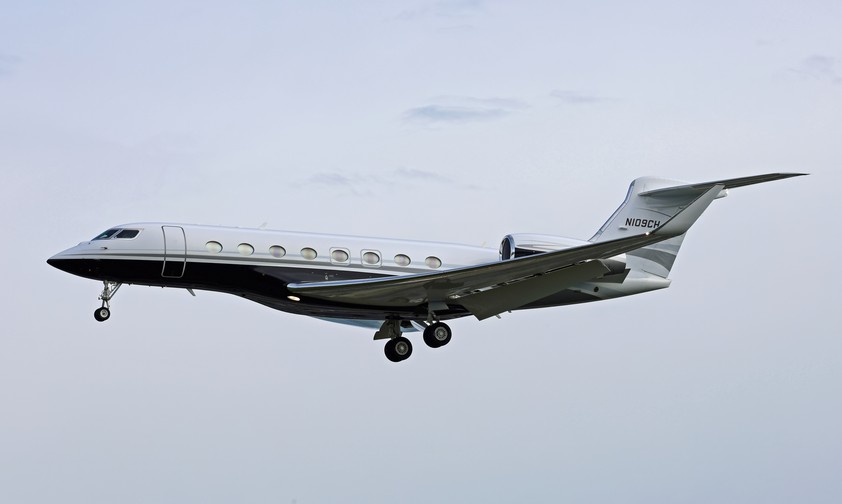Gulfstream G650: Ließ sich der Sohn des Ex-Präsidenten samt Gattin einladen?