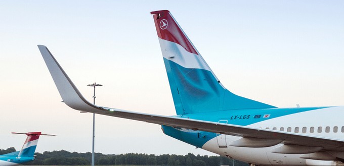 ... hier zum Beispiel auf einer Boeing 737-700 zu sehen ist. Und so ...