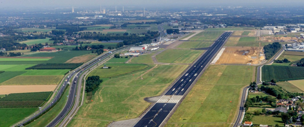 Piste des Flughafens Maastricht/Aachen: Könnte mehr Verkehr gebrauchen.