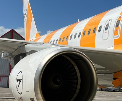 Airbus A320 von Condor: muss vermehrt Zubringerflüge übernehmen.