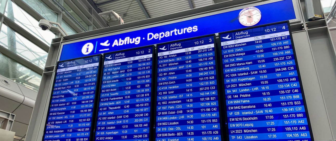 Anzeigetafel: Apps ersparen den ständigen Blick auf sie - jetzt auch bei Eurowings.