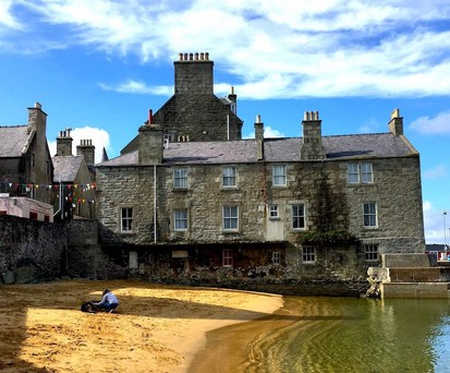Lerwick auf Mainland Shetland