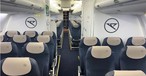 Die modernisierte Kabine einer Boeing 757 von Condor: Die Fluggesellschaft erneuert bei einem Großteil der Mittelstreckenflotte die Kabine.