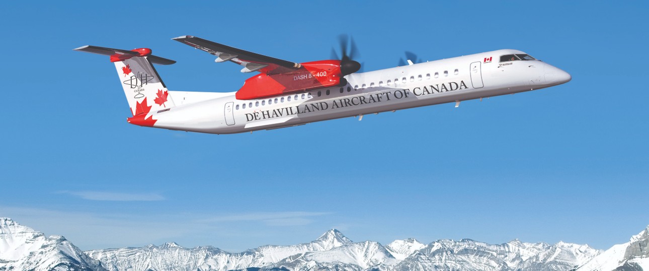 De Havilland Canada Dash 8-400: Steht vor einem Comeback.