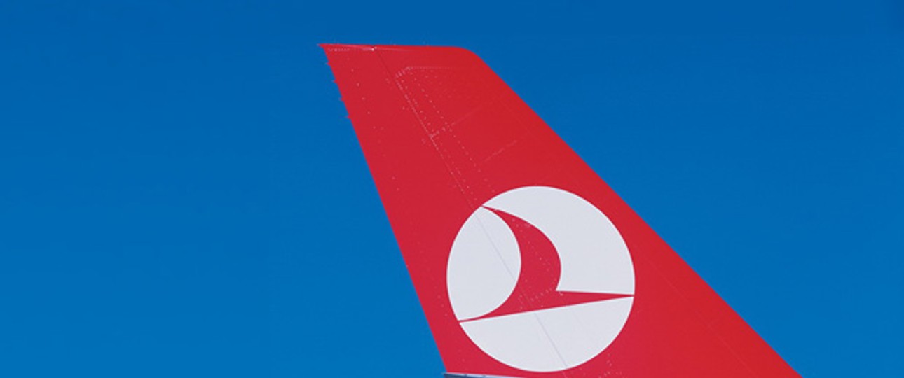 Turkish-Airlines-Logo: Bald auf dem Superjumbo?