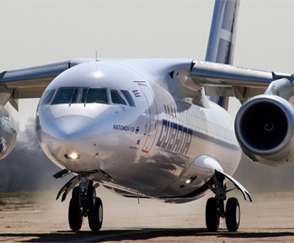 An-158 von Cubana: Ersatzteil-Probleme mit dem Flieger.
