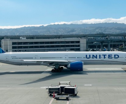 Boeing 777 von United: In London oder Amsterdam liegen die Crew-Hotels außerhalb des Zentrums.