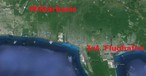 Leicht zu verwechseln: Der Zivilflughafen von Santo Domingo (rechts) liegt nur zwölf Meilen entfernt vom Militärflughafen (links).