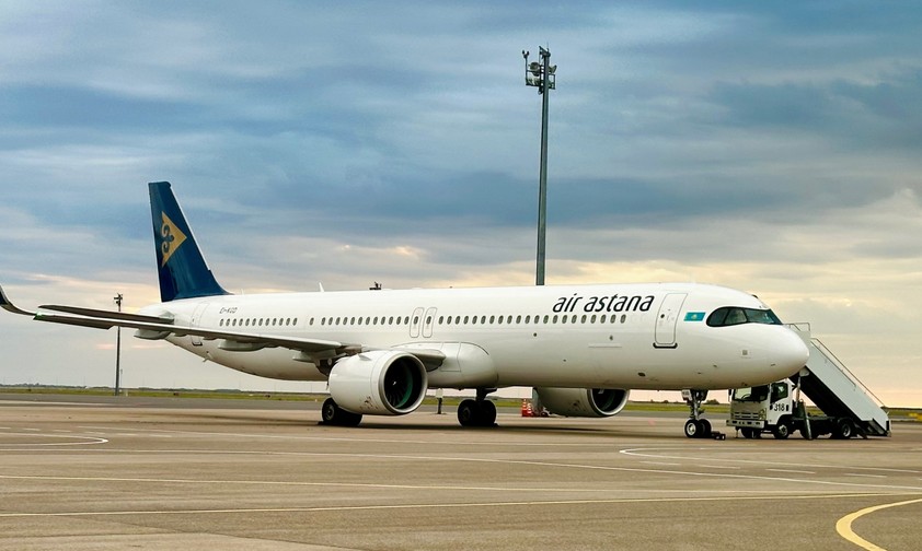 Airbus A321 LR von Air Astana: Hilft der Fluglinie bei der Expansion.