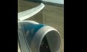 Der Start der Boeing 787 von Vietnam Airlines aus Passagiersicht: Deutlich über das Pistenende in München hinaus.