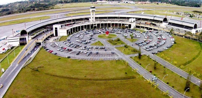 Der Aeropuerto Internacional José María Córdova von Rionegro. Hier hätte die Maschine landen sollen.