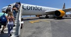 Boeing 767 von Condor: Dank Lufthansa-Zubringerflügen gefüllt.