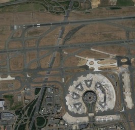 Pisten 09L und 09R des Flughafens Paris-Charles de Gaulle: Es war knapp.