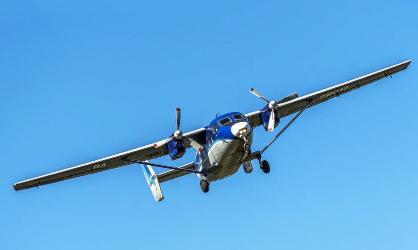 Antonov An-28 von Sila: notgelandet.
