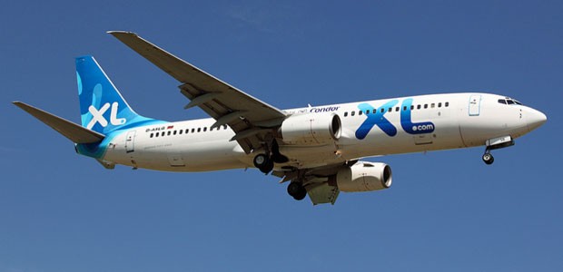 XL-Airways-Flieger: Der Betrieb steht still.