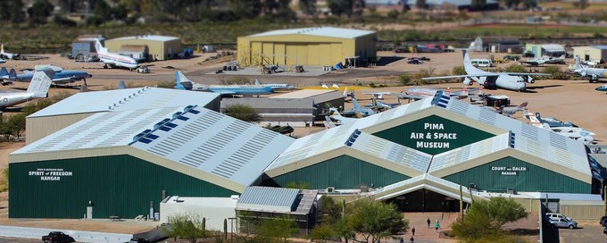 Künftig dient sie als Attraktion im Pima Air &amp; Space Museum in Tucson im US-Bundesstaat Arizona. Es weist eine Sammlung mit mehr als 300 Flugzeugen auf.