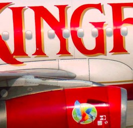 Jet von Kingfisher: Trotz Schreckensnachrichten optimistisch.