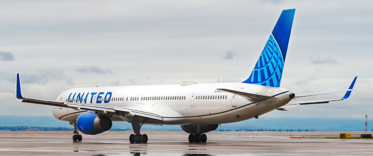 Boeing 757 von United Airlines: Die Fluggesellschaft erlebte eine positive Überraschung.