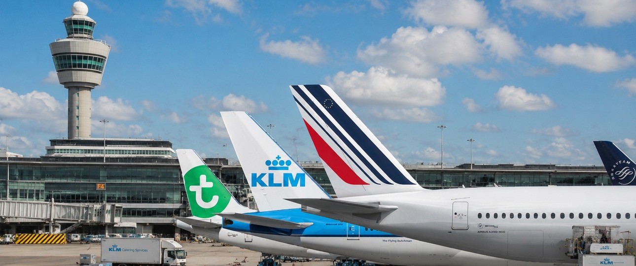 Flugzeuge von Transavia, KLM und Air France (Montage): Bald kommen neue Airlines hinzu.
