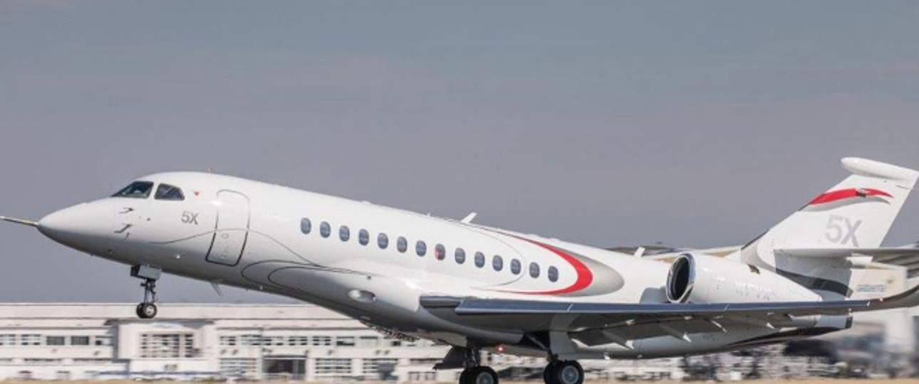 Falcon 5X bei einem Test: Die Entwicklung wird eingestellt.