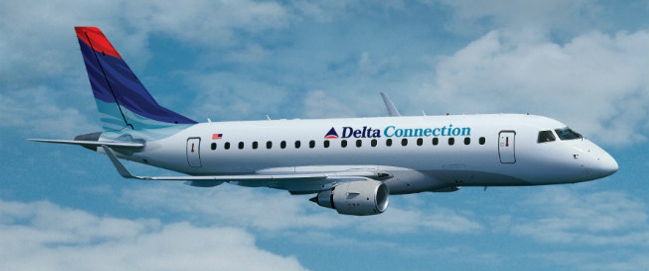Embraer-Flieger in Delta-Bemalung: Die Airline will doch keine weiteren E-Jets.