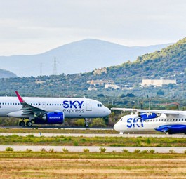 Flugzeuge von Sky Express: Die Airline expandiert.
