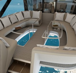 Ausblick zu allen Seiten: So soll die Luxuskabine der Airlander 10 aussehen.